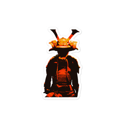 Fire Samurai Bubble-free sticker